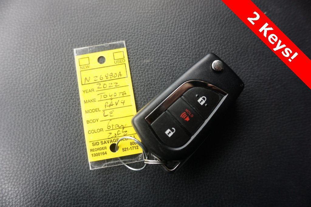 used 2022 Toyota RAV4 car, priced at $27,617
