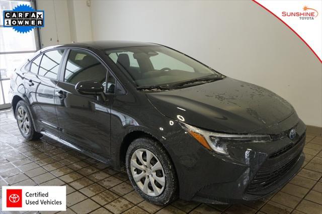 used 2023 Toyota Corolla Hybrid car, priced at $24,518