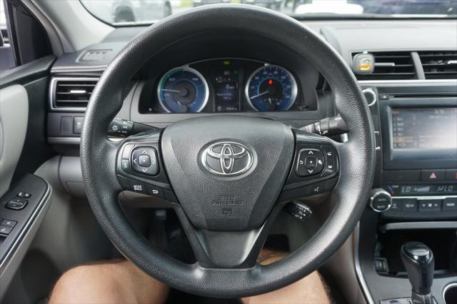 used 2015 Toyota Camry Hybrid car, priced at $14,474