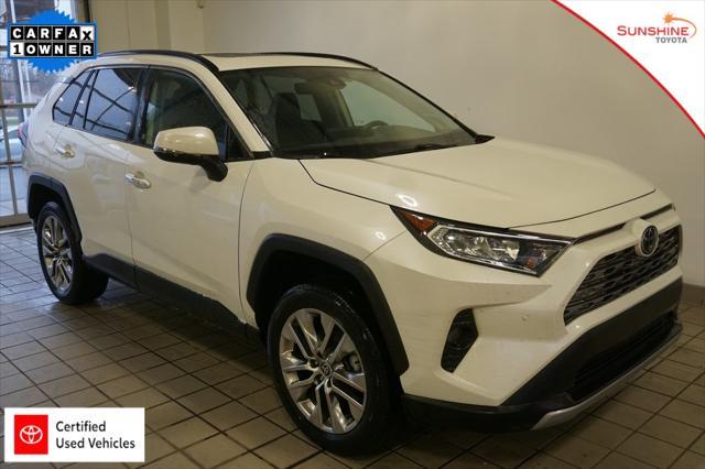 used 2021 Toyota RAV4 car, priced at $33,850