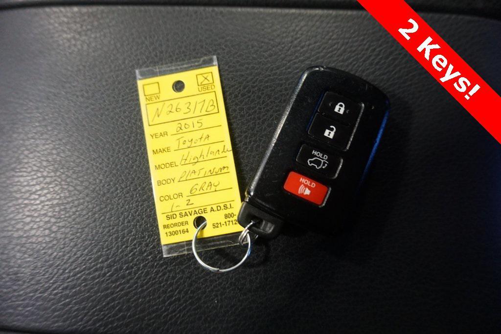 used 2015 Toyota Highlander car, priced at $19,575