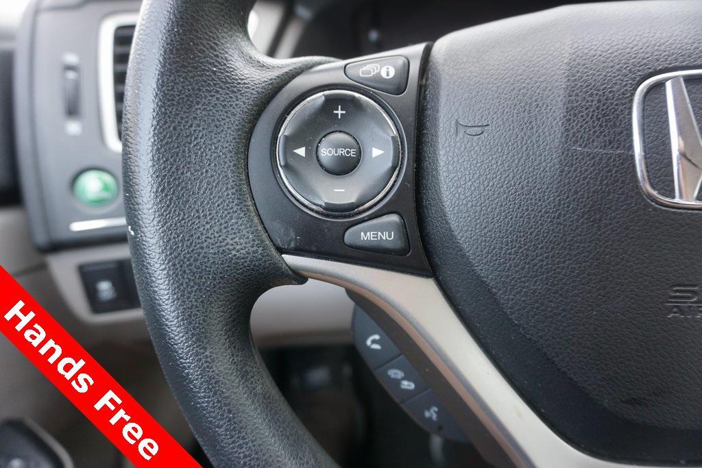 used 2015 Honda Civic car, priced at $13,355