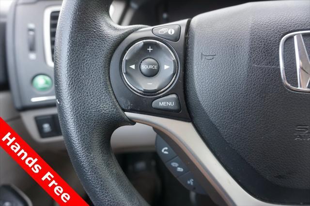 used 2015 Honda Civic car, priced at $13,355