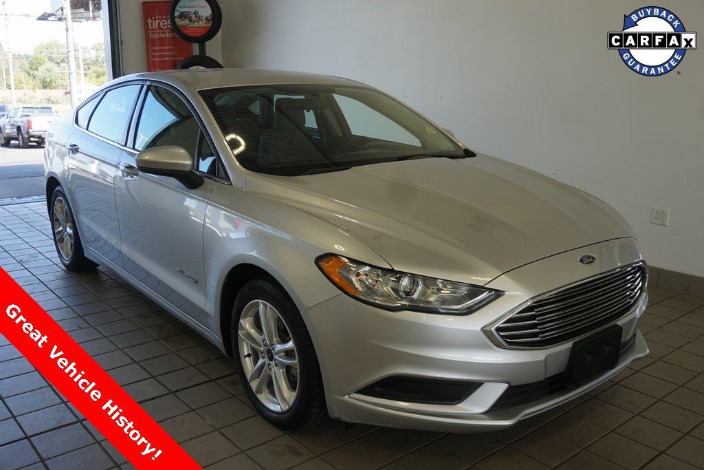 used 2018 Ford Fusion Hybrid car, priced at $15,986