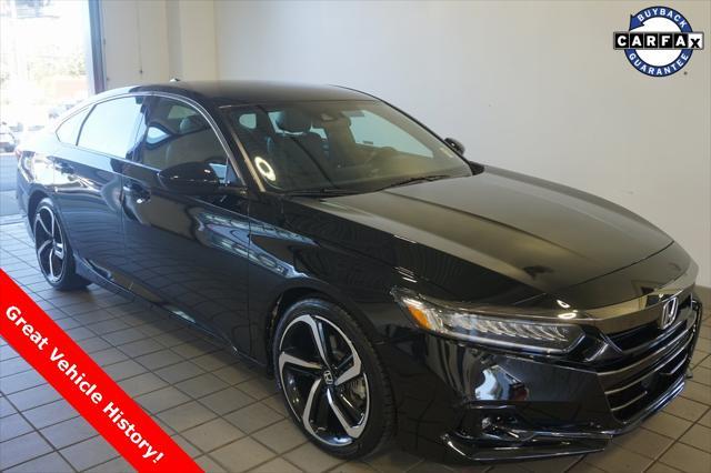 used 2021 Honda Accord car, priced at $25,327