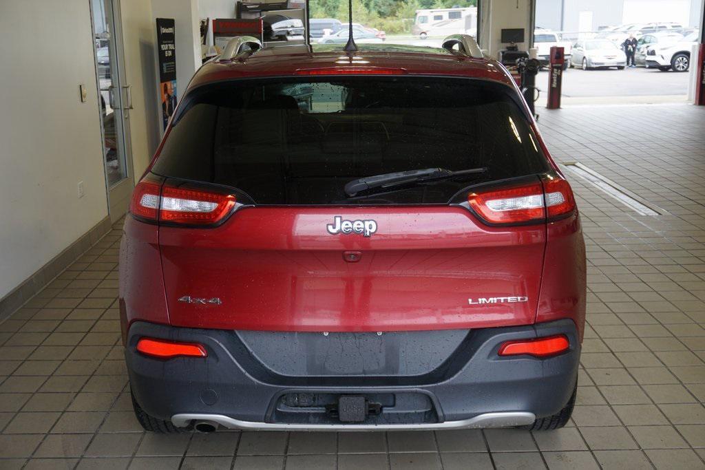 used 2017 Jeep Cherokee car, priced at $13,424