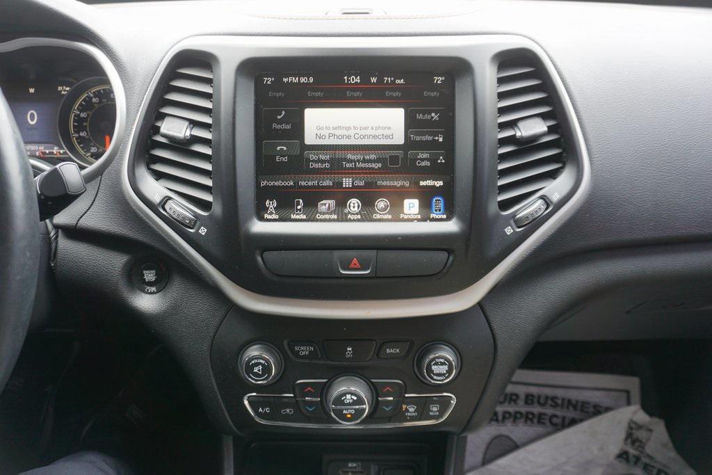 used 2017 Jeep Cherokee car, priced at $13,424
