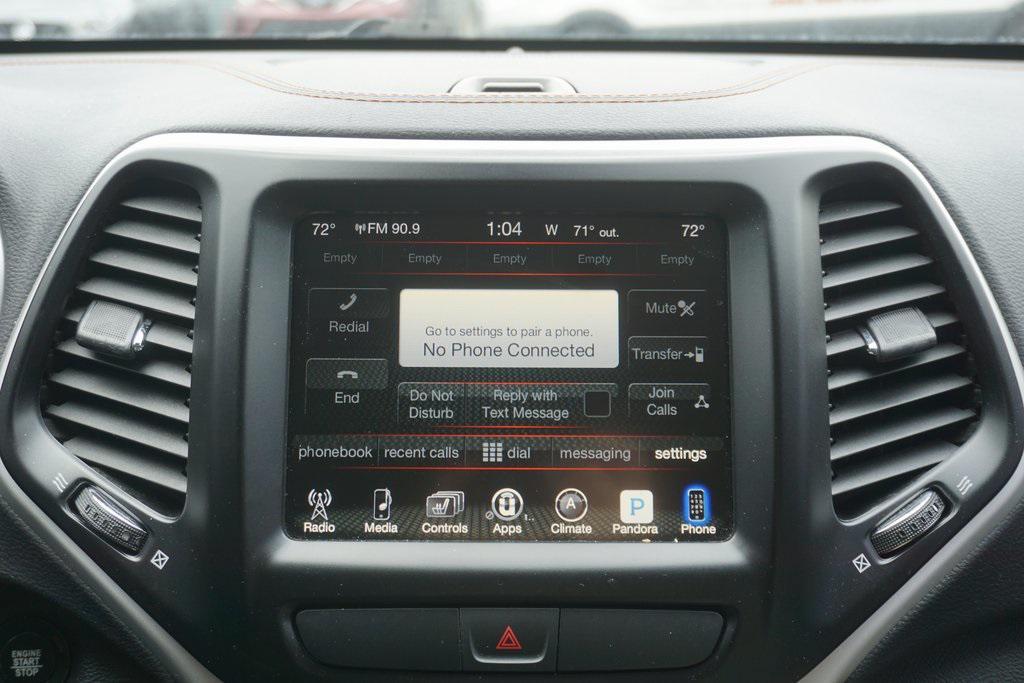 used 2017 Jeep Cherokee car, priced at $13,424