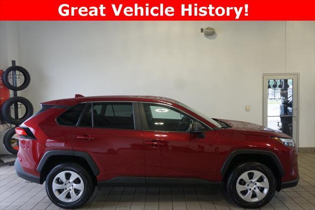 used 2025 Toyota RAV4 car, priced at $31,998