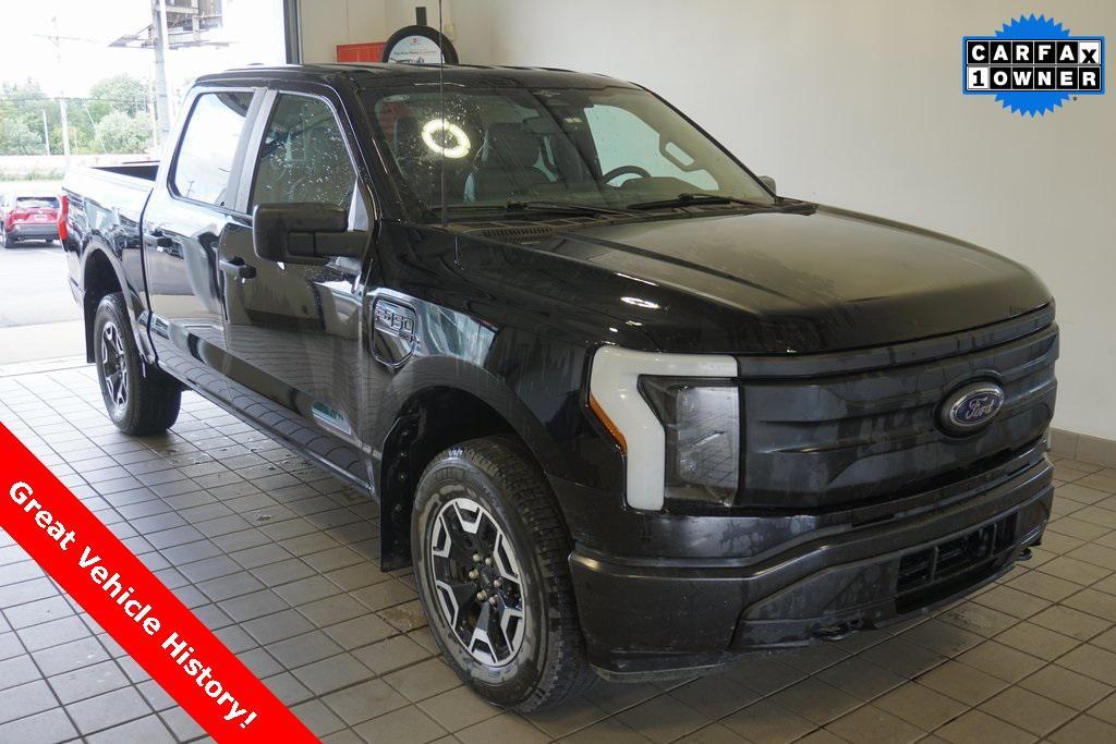 used 2023 Ford F-150 Lightning car, priced at $36,753