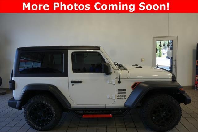 used 2020 Jeep Wrangler car, priced at $26,986
