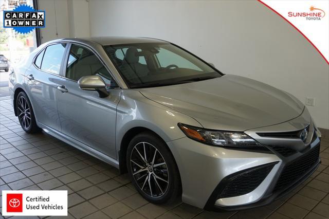 used 2022 Toyota Camry car, priced at $28,750