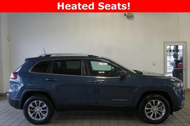 used 2021 Jeep Cherokee car, priced at $22,502