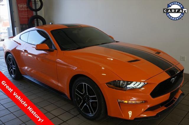 used 2020 Ford Mustang car, priced at $21,887