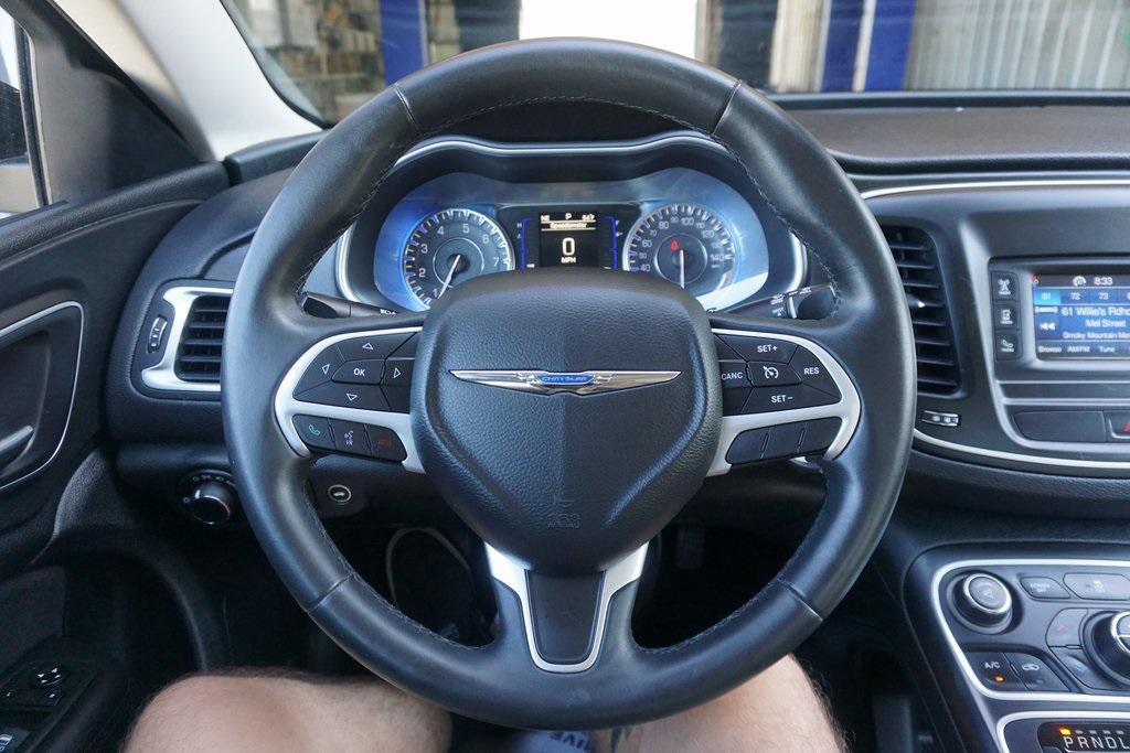 used 2015 Chrysler 200 car, priced at $12,525
