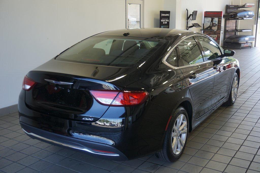 used 2015 Chrysler 200 car, priced at $12,525