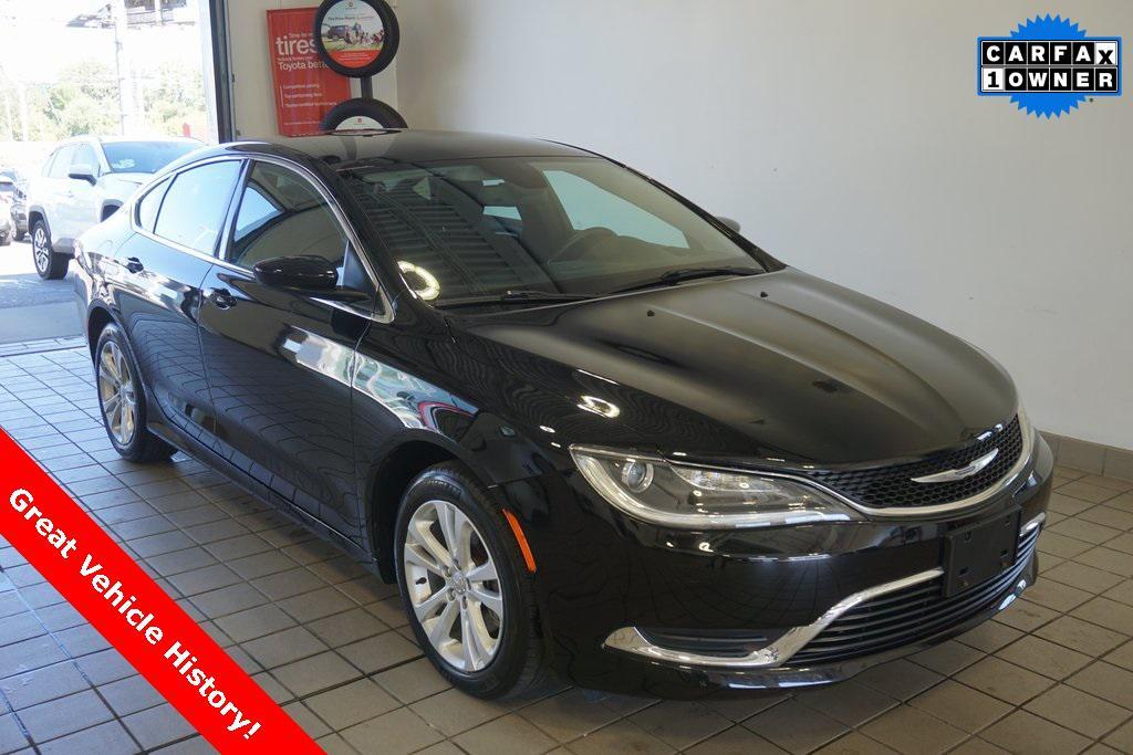 used 2015 Chrysler 200 car, priced at $12,525