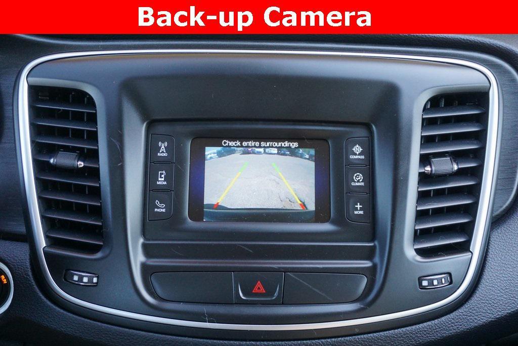 used 2015 Chrysler 200 car, priced at $12,525