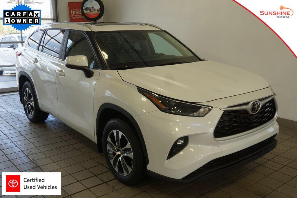 used 2023 Toyota Highlander car, priced at $38,715