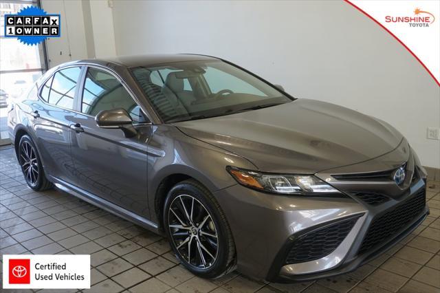 used 2024 Toyota Camry Hybrid car, priced at $30,738