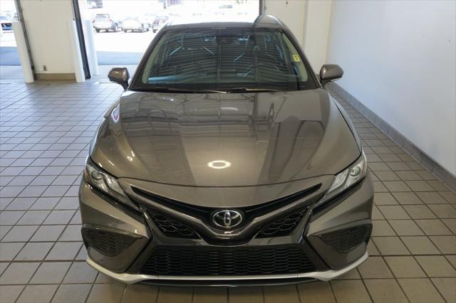 used 2021 Toyota Camry car, priced at $28,876