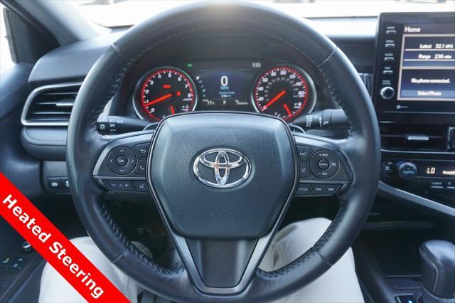 used 2021 Toyota Camry car, priced at $28,876