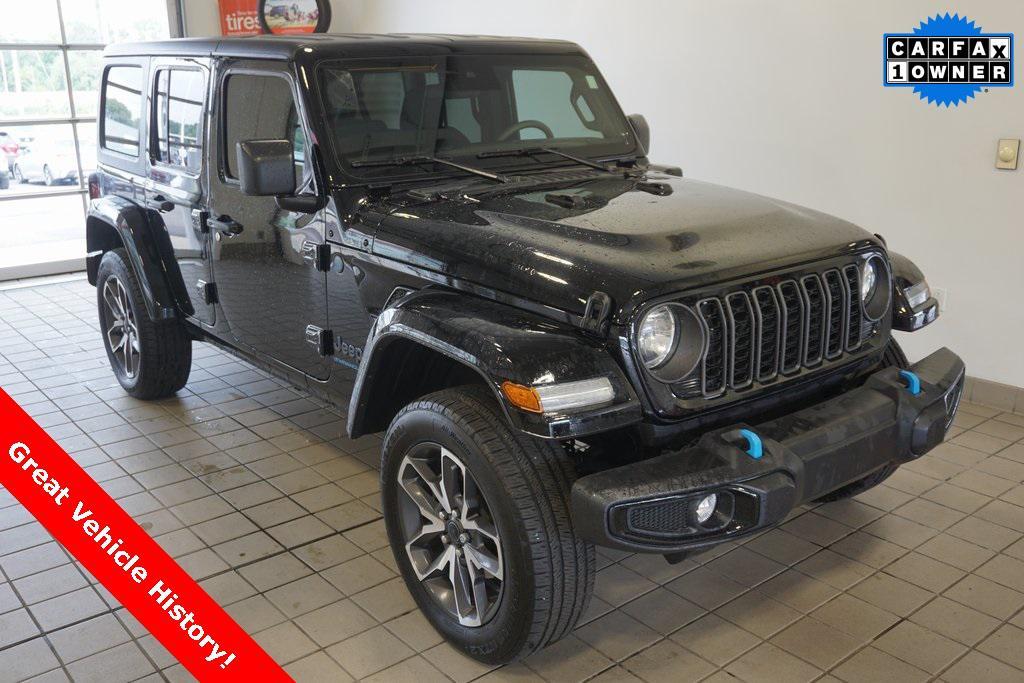 used 2024 Jeep Wrangler 4xe car, priced at $35,912