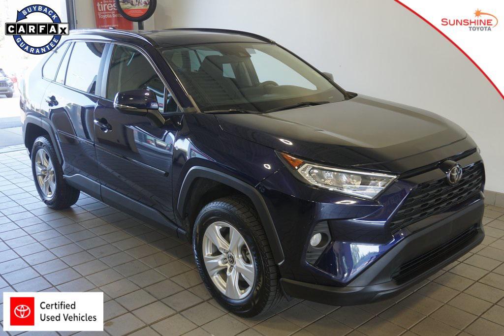 used 2021 Toyota RAV4 car, priced at $27,293