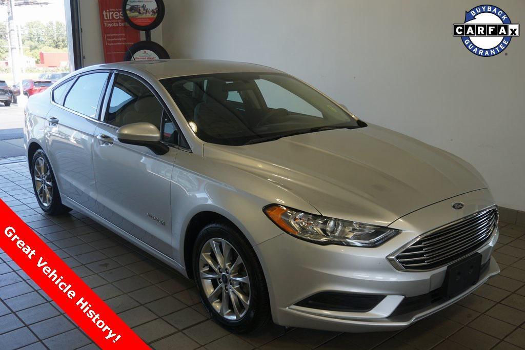 used 2017 Ford Fusion Hybrid car, priced at $13,683