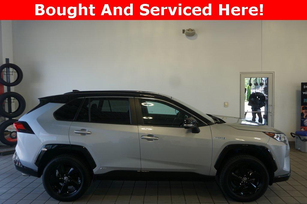 used 2021 Toyota RAV4 Hybrid car, priced at $26,794