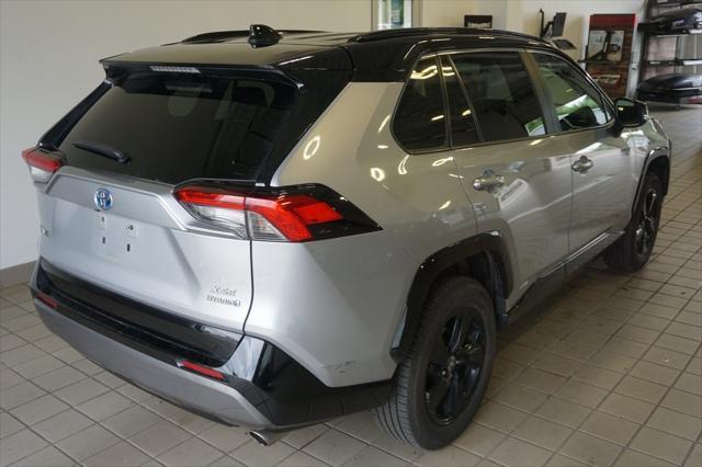 used 2021 Toyota RAV4 Hybrid car, priced at $26,987