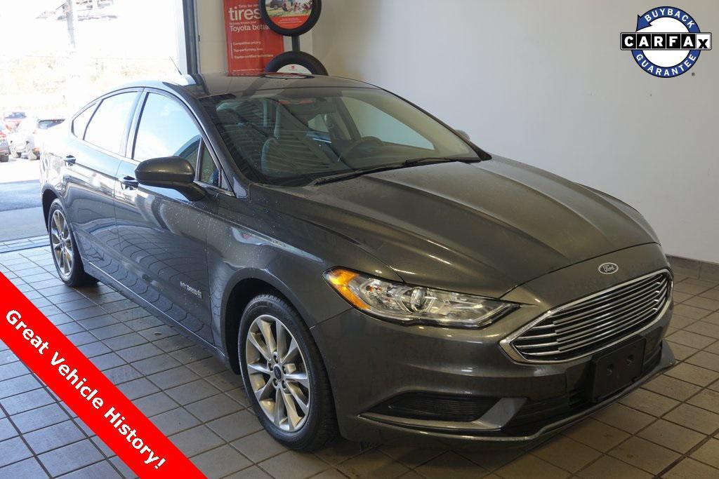 used 2017 Ford Fusion Hybrid car, priced at $15,481