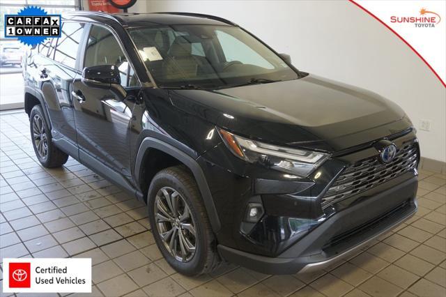 used 2022 Toyota RAV4 Hybrid car, priced at $33,201