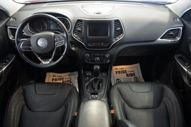 used 2021 Jeep Cherokee car, priced at $21,517