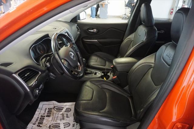 used 2021 Jeep Cherokee car, priced at $21,517