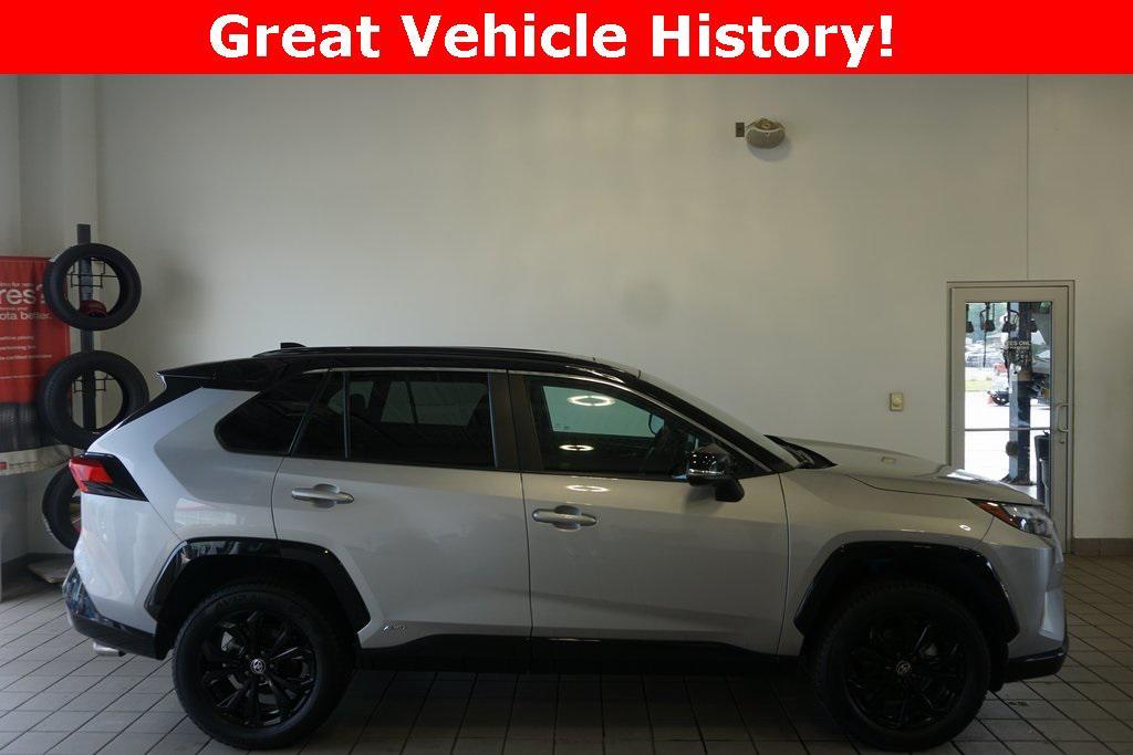 used 2022 Toyota RAV4 Hybrid car, priced at $30,996