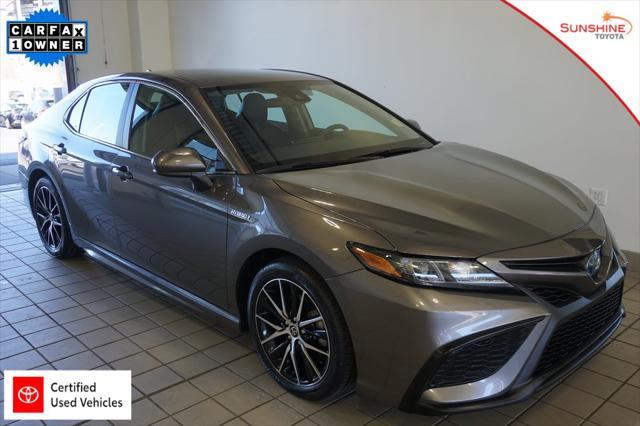 used 2021 Toyota Camry car, priced at $27,986