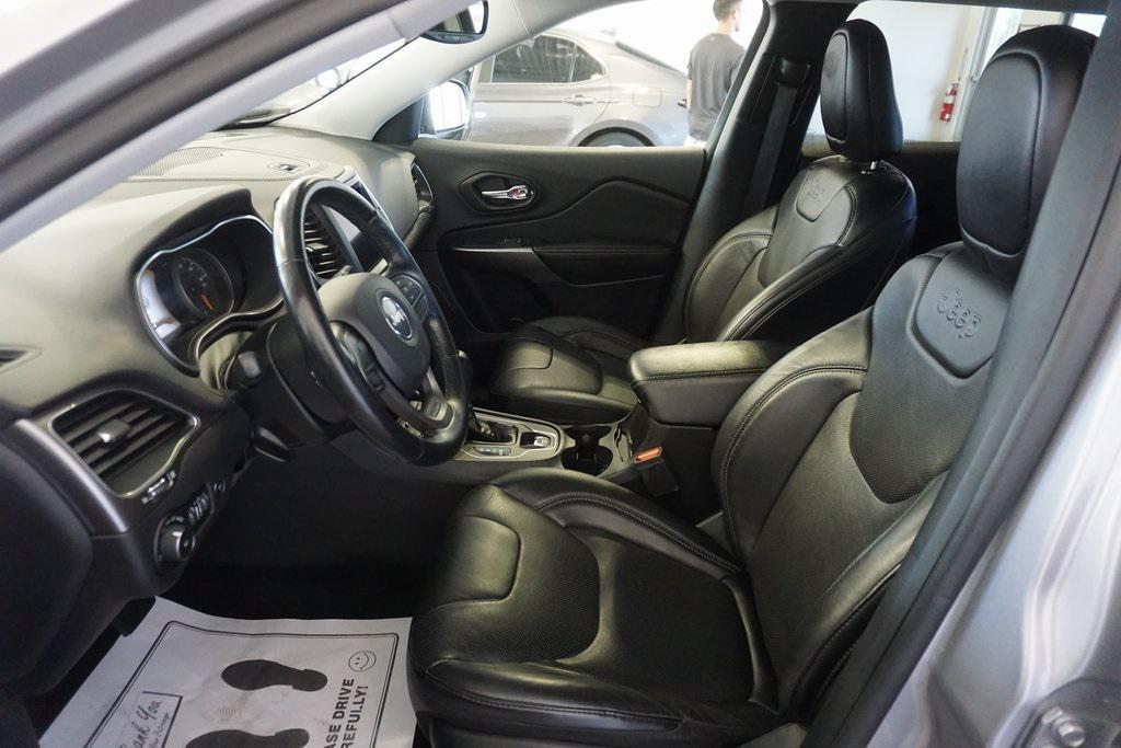 used 2021 Jeep Cherokee car, priced at $21,869