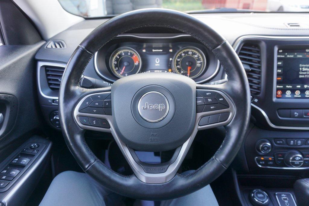 used 2021 Jeep Cherokee car, priced at $21,869