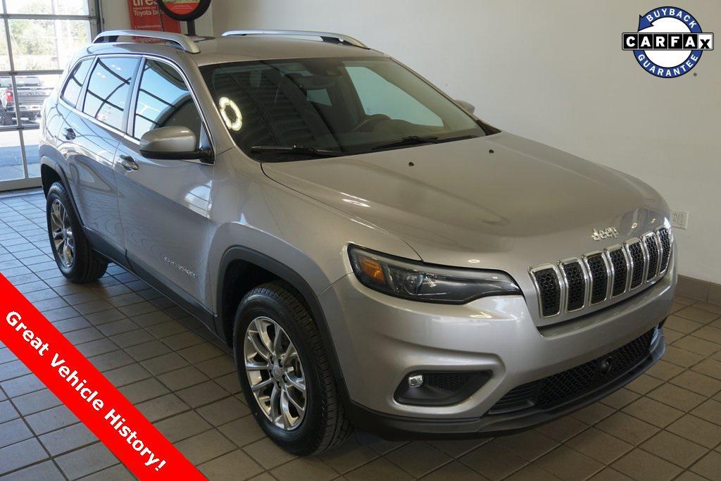 used 2021 Jeep Cherokee car, priced at $21,869