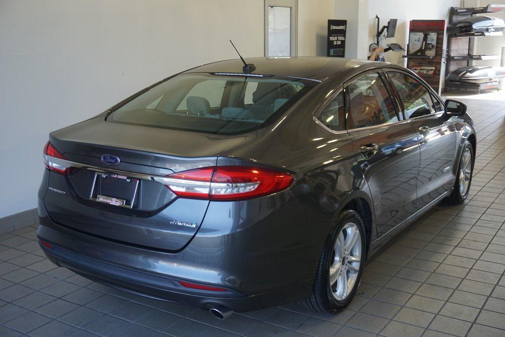 used 2018 Ford Fusion Hybrid car, priced at $16,286