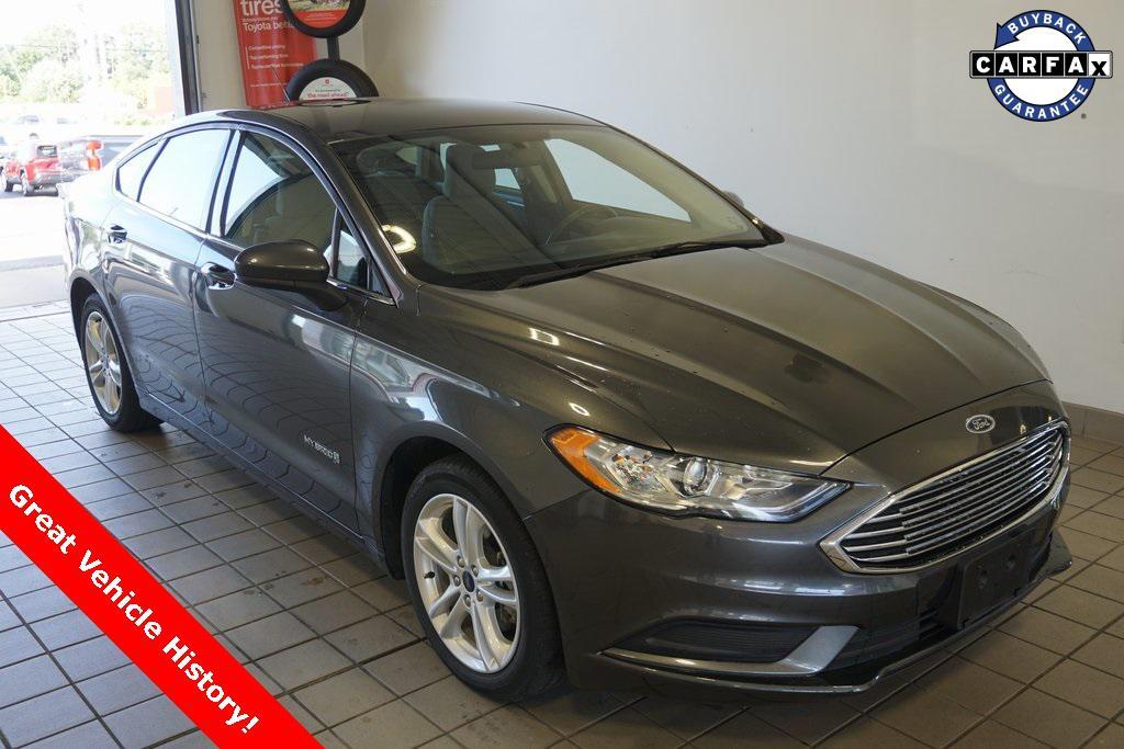 used 2018 Ford Fusion Hybrid car, priced at $16,427