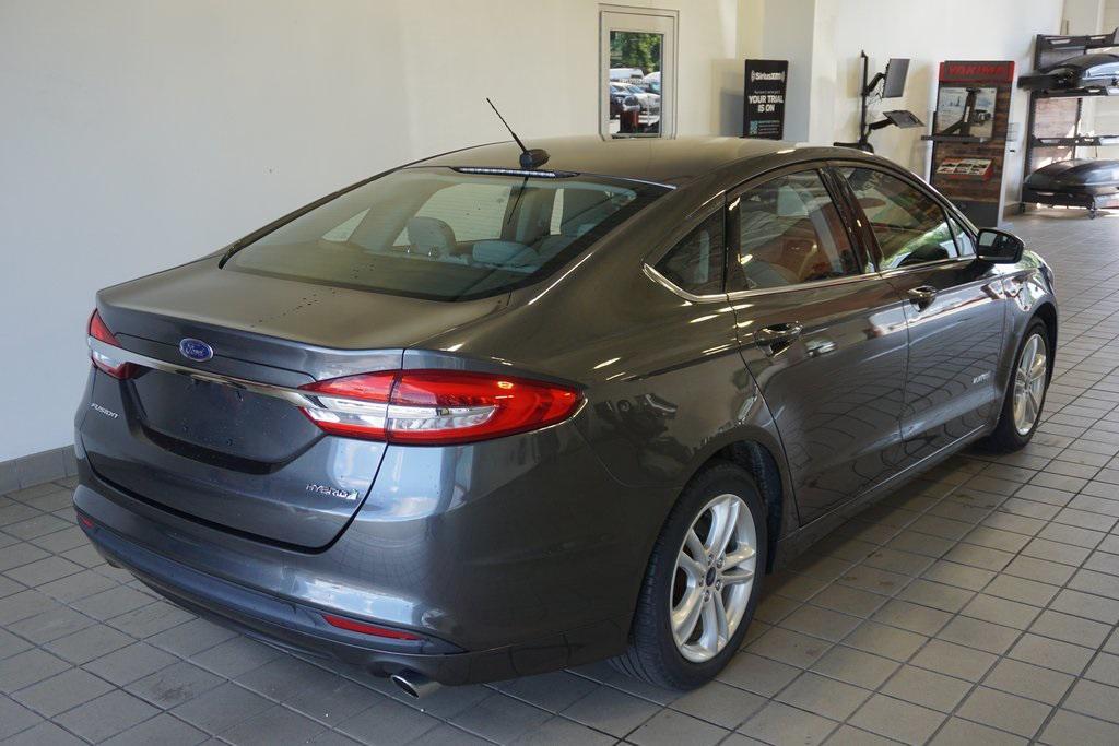 used 2018 Ford Fusion Hybrid car, priced at $16,427