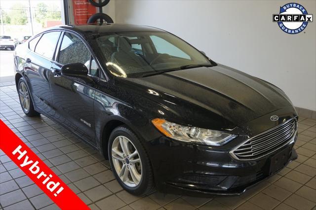 used 2018 Ford Fusion Hybrid car, priced at $17,230