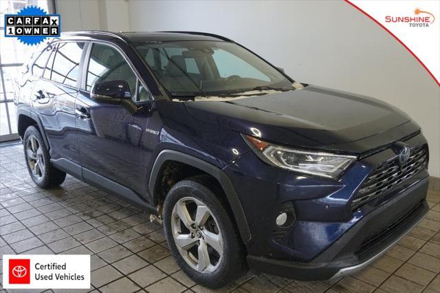 used 2020 Toyota RAV4 Hybrid car, priced at $28,990