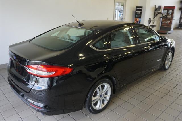 used 2018 Ford Fusion Hybrid car, priced at $16,476