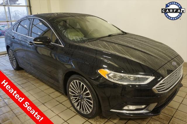 used 2017 Ford Fusion car, priced at $15,505