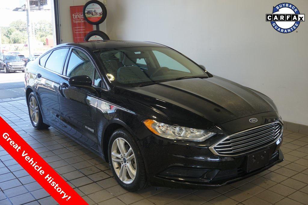 used 2018 Ford Fusion Hybrid car, priced at $15,986