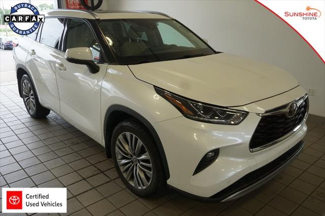 used 2021 Toyota Highlander car, priced at $38,747