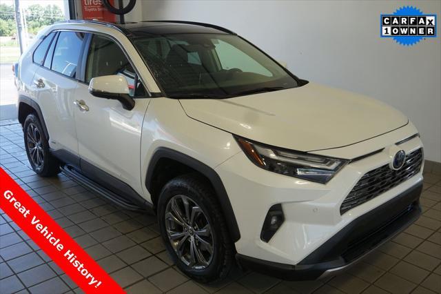 used 2022 Toyota RAV4 Hybrid car, priced at $34,835